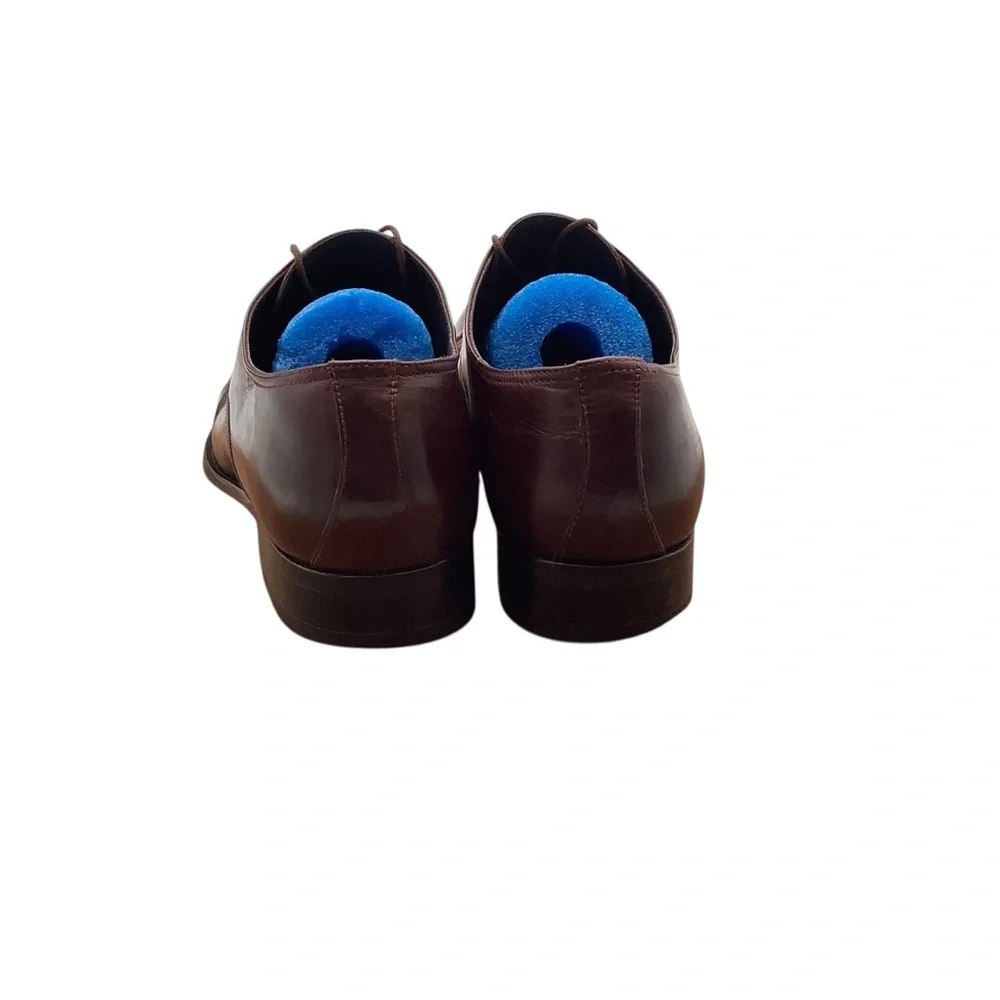 Adam DERRIC To Boot New York Classic Brown Leather Men's Shoes‎ size 8